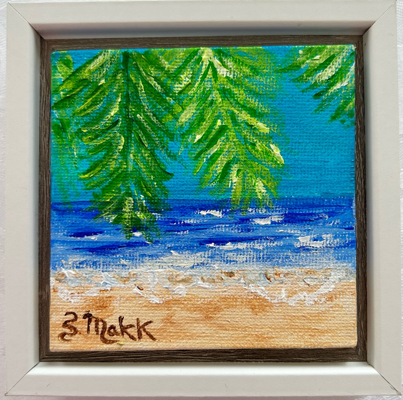 Mini Makk Palm #11 by Sylvia Makk