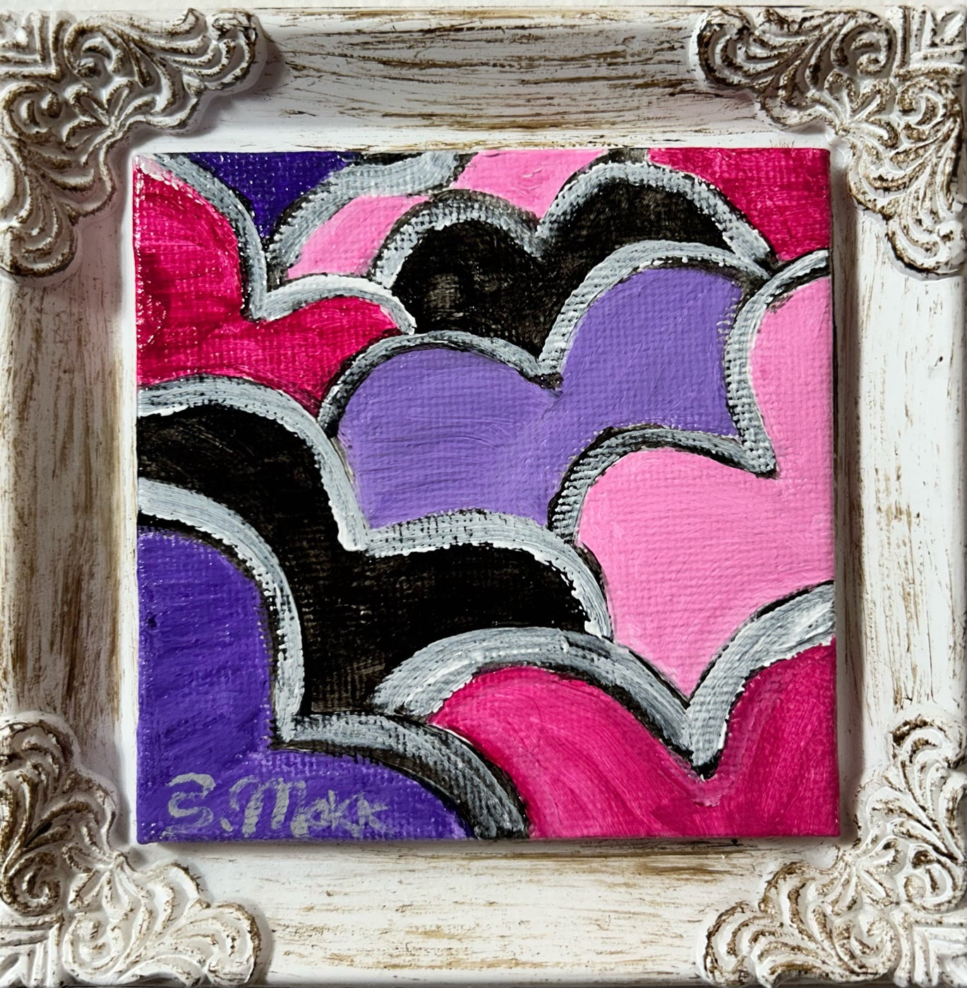 Mini Makk Heart Cluster by Sylvia Makk