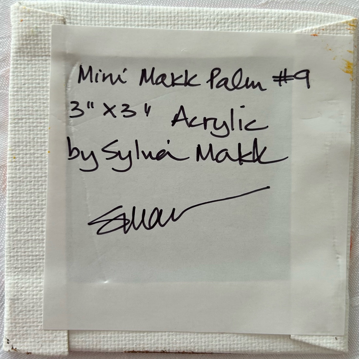 Mini Makk Palm #9 by Sylvia Makk
