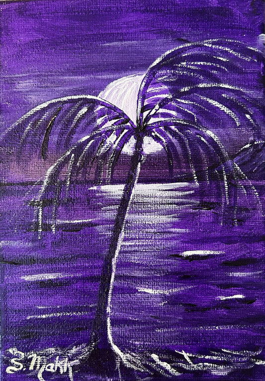 Purple Vibes by Sylvia Makk