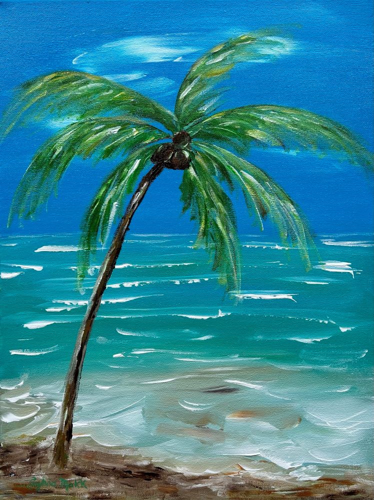 Breezy Palm by Sylvia Makk