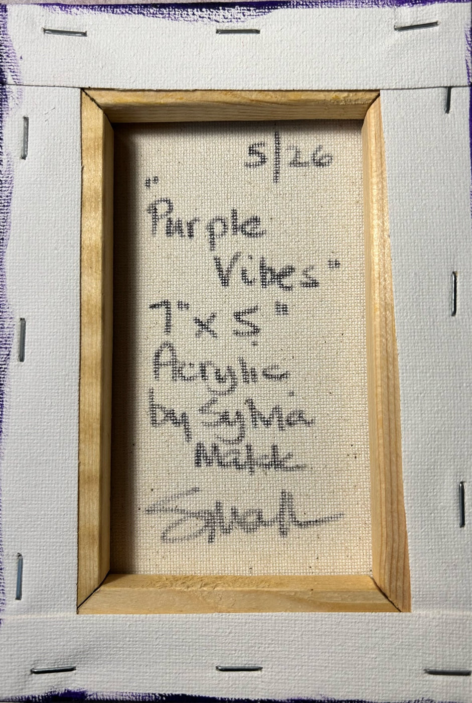 Purple Vibes by Sylvia Makk
