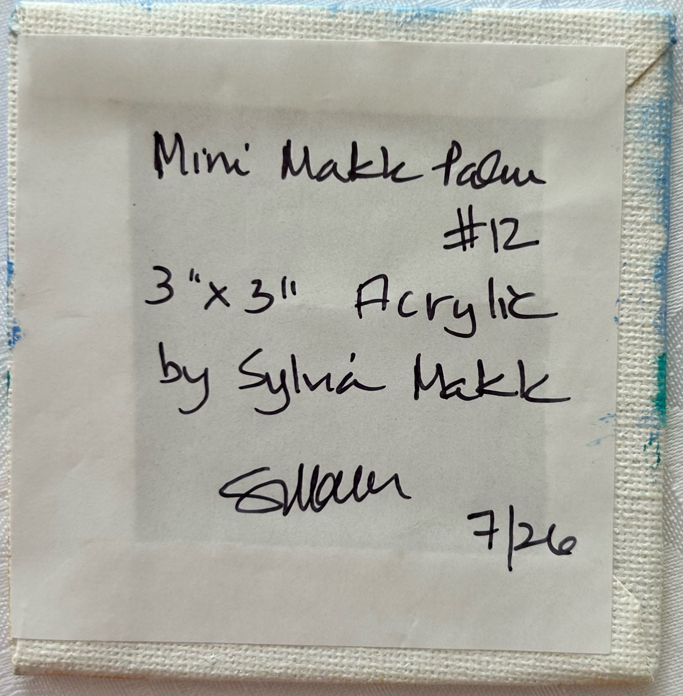 Mini Makk Palm #12 by Sylvia Makk (Copy)