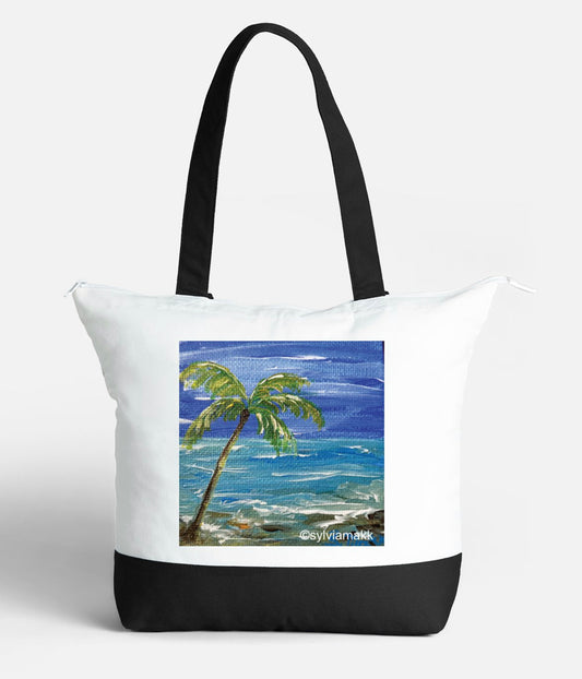 Palm Tote Bag - Sylvia Makk