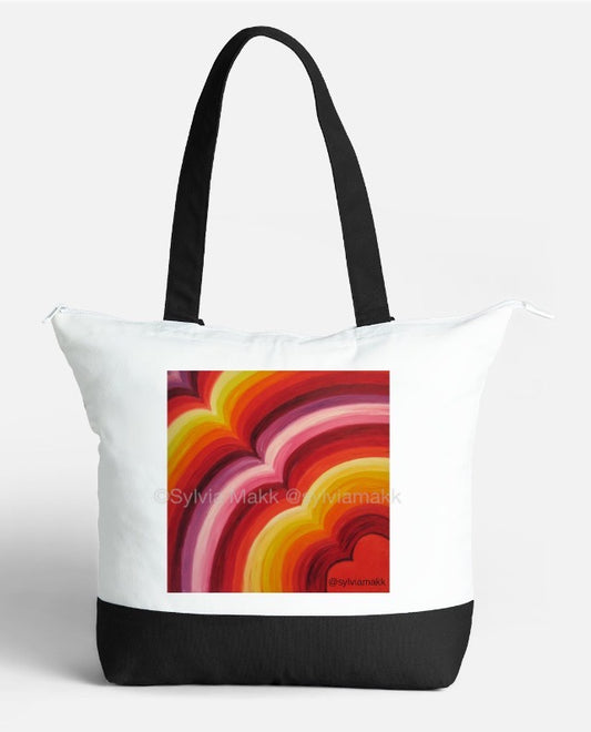 Lovebeat Tote Bag - Sylvia Makk