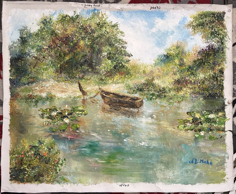 Silky Pond by A.B. Makk